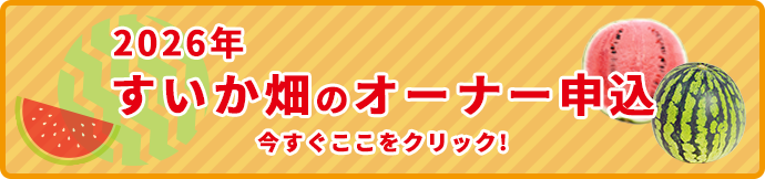 スイカ畑のオーナー申込